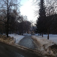 Photo taken at Аллея на Мичурина by Tatiana F. on 3/1/2014