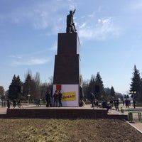 Photo taken at Сквер Чапаева by Паша К. on 4/29/2017