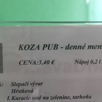 Photo taken at Koza Pub by Boris Č. on 7/2/2014