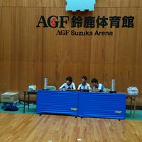 Photo taken at AGF鈴鹿体育館(鈴鹿市立市民体育館) by 行方 一. on 8/11/2016