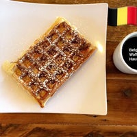 Photo taken at Belgium Waffle Haus by Mshari on 11/12/2016