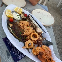 8/30/2019 tarihinde Nicole S.ziyaretçi tarafından Agkyra Fish Restaurant'de çekilen fotoğraf