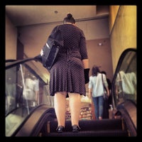 Photo taken at Beverly Center Escalators by Katey C. on 10/8/2012