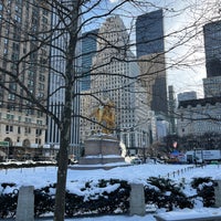 Photo taken at Doris C. Freedman Plaza by Daisy on 2/1/2022