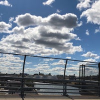 Photo taken at John Byrne-Greenpoint Avenue Bridge by Daisy on 10/4/2019