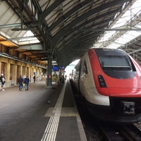 Photo taken at Bahnhof St. Gallen by ソラシド on 9/5/2016