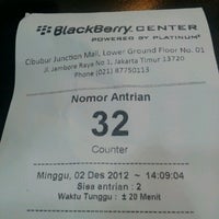 Photo taken at BlackBerry Center by Alfanso M. on 12/2/2012