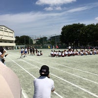 Photo taken at Kinuta-minami Junior High School by Atsushi on 6/4/2016