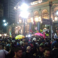 Photo taken at Praça Ramos de Azevedo by Rafael C. on 10/6/2018