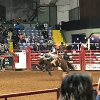 Photo taken at Cowtown Coliseum by Gayle K. on 1/9/2022