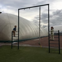Photo taken at Теннисный клуб «Хасанская 19» by Princetongirl on 8/26/2017