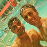 Photo taken at Vali zeki şanal kapalı yüzme havuzu by Naim C. on 5/9/2017