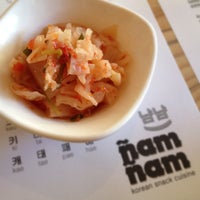 Снимок сделан в Ñam Ñam Korean Snack Cuisine пользователем @chefpandita 9/24/2012