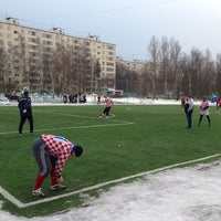 Photo taken at Стадион ЛФЛ by Alexander M. on 12/29/2013
