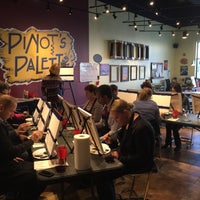 Photo taken at Pinot&amp;#39;s Palette by jimmy on 1/9/2015