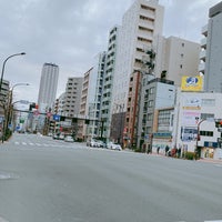 Photo taken at 浜町中ノ橋交差点 by ayaco on 1/30/2022