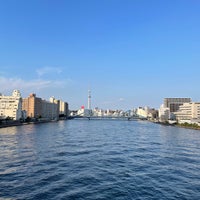 Photo taken at Sumidagawa-ohashi Bridge by ayaco on 9/16/2023