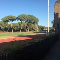 Photo taken at Stadio delle Terme di Caracalla by Claudio C. on 8/23/2017