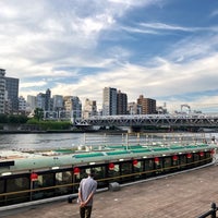 Photo taken at 墨田区吾妻橋船着場 by Reiko I. on 7/10/2022