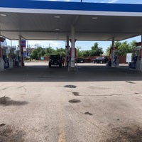 Photo taken at Mobil by Andrew W. on 8/2/2020