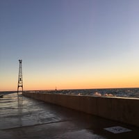 Photo taken at Montrose Pier by Andrew W. on 7/29/2017