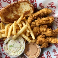 Photo taken at Raising Cane&amp;#39;s Chicken Fingers by Andrew W. on 4/5/2018