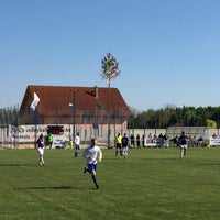 Photo taken at Futbalove Ihrisko Rovinka by Laci D. on 4/30/2016