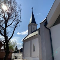 Photo taken at Kostol Rovinka by Laci D. on 4/15/2020