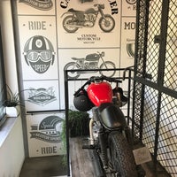 Photo taken at cafe racer by Laci D. on 9/7/2018