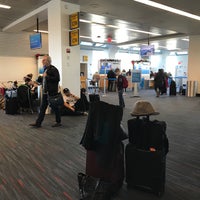 Photo taken at Gate C37 by Laurence H. on 11/26/2017