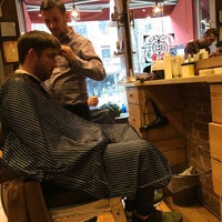 Photo taken at Geno&amp;#39;s Barberia by Laurence H. on 4/2/2018