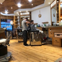Photo taken at The Kinsman Barber Shop by Laurence H. on 7/24/2018