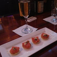 Photo taken at Caviarteria - Beluga Bar - Champagne &amp; Caviar Bar, Restaurant &amp; Lounge by Gay on 7/30/2014