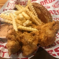 Photo taken at Raising Cane&#39;s Chicken Fingers by Bill D. on 2/12/2019