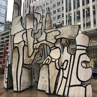 Photo taken at Monument with Standing Beast - Dubuffet sculpture by Bill D. on 10/11/2019