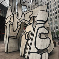 Photo taken at Monument with Standing Beast - Dubuffet sculpture by Bill D. on 6/14/2018