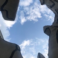 Photo taken at Monument with Standing Beast - Dubuffet sculpture by Bill D. on 7/26/2018