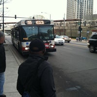 Photo taken at CTA Bus 155 by Bill D. on 5/5/2013