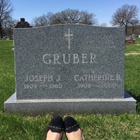 Photo taken at St. Joseph Catholic Cemetery &amp;amp; Mausoleums by Liz on 4/21/2019