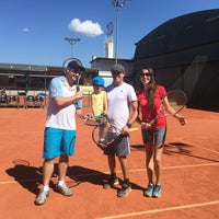Photo taken at Fitpel Tennis Club by Leandro G. on 4/21/2016