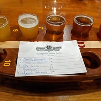 Photo taken at Redwood Curtain Brewing Company - Eureka Myrtletown Taproom by Greg R. on 3/8/2020
