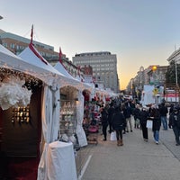 Photo taken at Downtown Holiday Market by Donia on 12/22/2021
