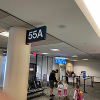 Photo taken at Gate 55A by Jay F. on 6/9/2021