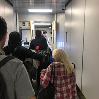 Photo taken at Gate 55A by Jay F. on 8/26/2018
