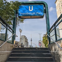 Photo taken at U Strausberger Platz by Adí on 9/23/2022