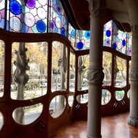 Photo taken at Casa Batlló by Andrew K. on 11/30/2016