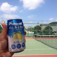 Photo taken at 玉川野毛公園テニスコート by siam b. on 8/31/2013