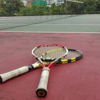 Photo taken at Tennis Court @ Le Cullinan by siam b. on 6/12/2016