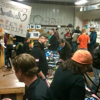 Photo taken at Ohio City Bicycle Co-op by Tony R. on 12/7/2013