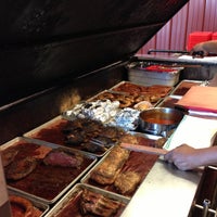 Photo taken at Cooper&amp;#39;s Old Time Pit Bar-B-Que by Chris M. on 4/19/2013